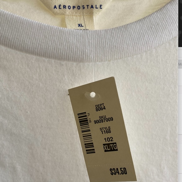 Aeropostel t-shirt with ties on the side - Picture 3 of 3